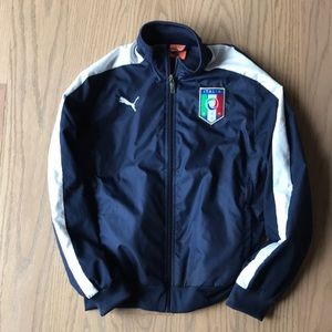 FIGC Puma boys light weight jacket